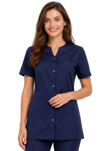 Żakiet medyczny kolor granatowy dla kobiet