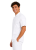 Bluza kucharska męska krótki rekaw kolor biały widok z boku.png
