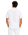 Bluza kucharska męska krótki rekaw kolor biały widok z tyłu.png