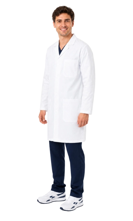 Fartuch-laboratoryjny-bialy-medyczny-meski-zapinany-na-zatrzaski-napy-lewy-bok.png