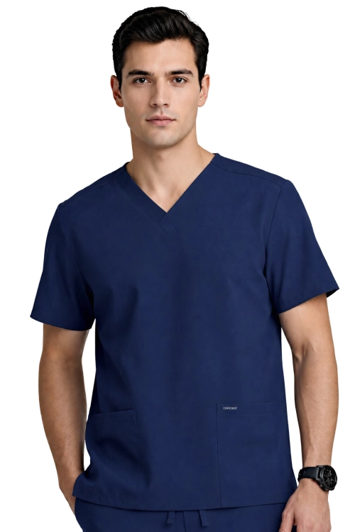 Granatowa męska  bluza medyczna  originals ultra widok z przodu.png